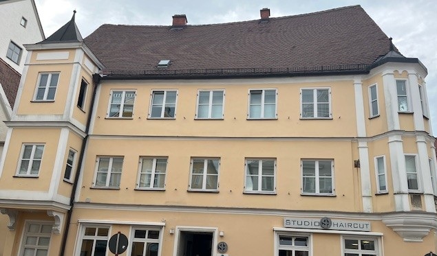 Außenansicht Gebäude ganz Psychotherapie Schnepf - Königstraße 9 Dillingen an der Donau